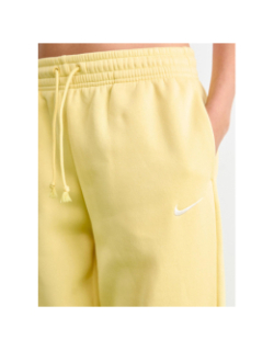 Pantalon jogging phoenix fleece jaune femme - Nike