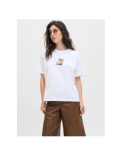 T-shirt à manches courtes jxcana blanc femme - JJXX