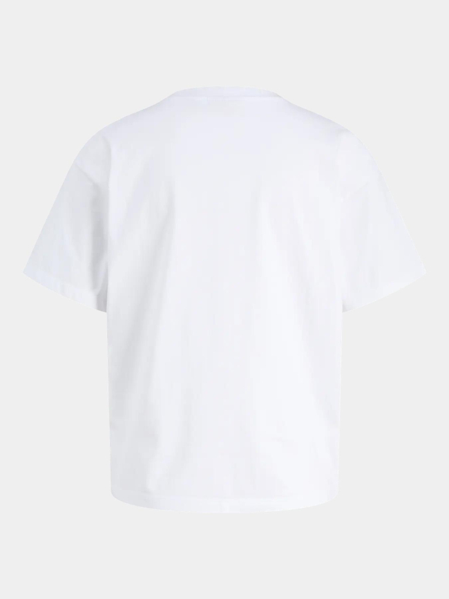T-shirt à manches courtes jxcana love blanc femme - JJXX