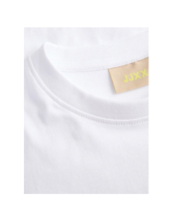 T-shirt à manches courtes jxcana love blanc femme - JJXX