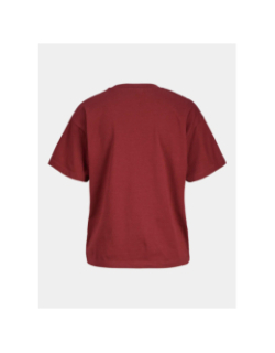 T-shirt à manches courtes jxcana bordeaux femme - JJXX
