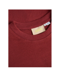 T-shirt à manches courtes jxcana bordeaux femme - JJXX