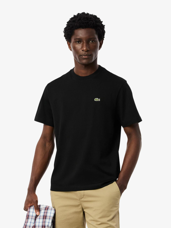 T-shirt à manches courtes urban noir homme - Lacoste