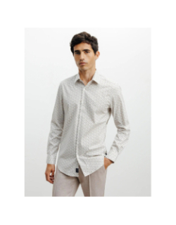 Chemise misha beige homme - Izac