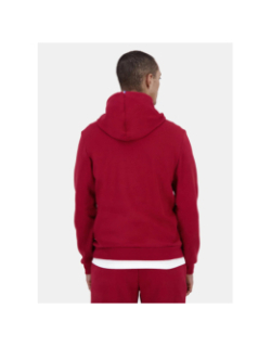 Sweat à capuche ess hoody n1 rouge homme - Le Coq Sportif