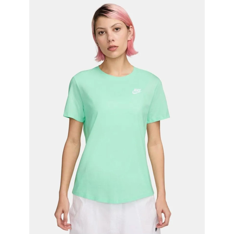 T-shirt nsw club vert d'eau femme - Nike
