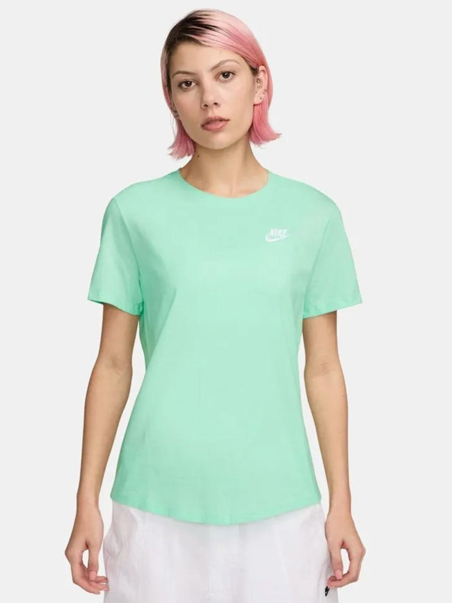 T-shirt nsw club vert d'eau femme - Nike