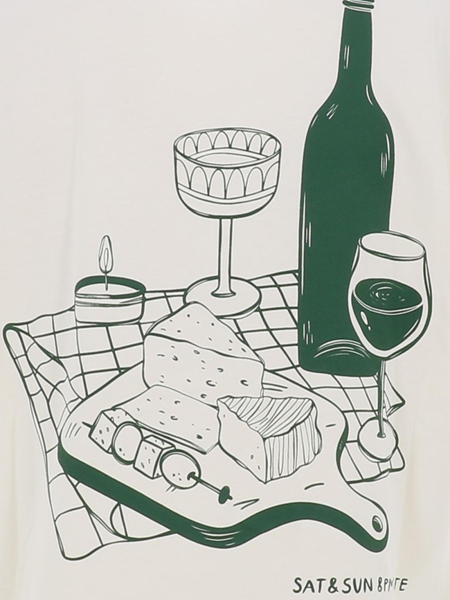 T-shirt à manches courtes jorclub beige homme - Jack & Jones