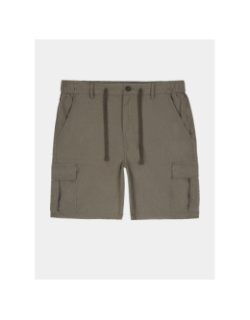 Short cargo s-linen kaki homme - Teddy Smith