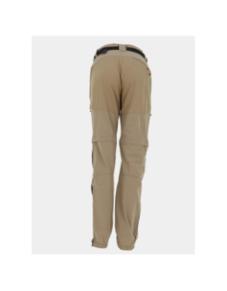 Pantalon de randonnée modulable beige femme - Elémenterre