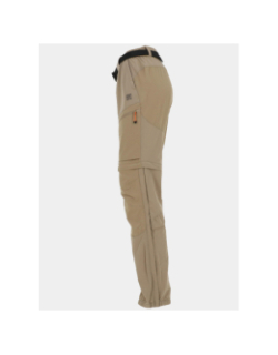 Pantalon de randonnée modulable beige femme - Elémenterre