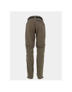 Pantalon de randonnée modulable kuluru marron homme - Élémenterre
