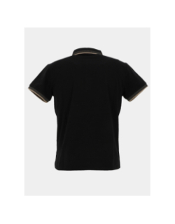 Polo stretch à manches courtes beely noir homme - Sun Valley