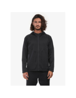 Veste à capuche zippée noir homme - Chabrand