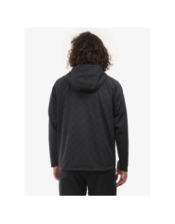 Veste à capuche zippée noir homme - Chabrand