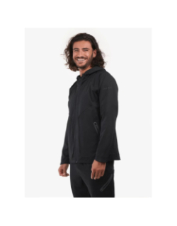 Veste à capuche zippée noir homme - Chabrand