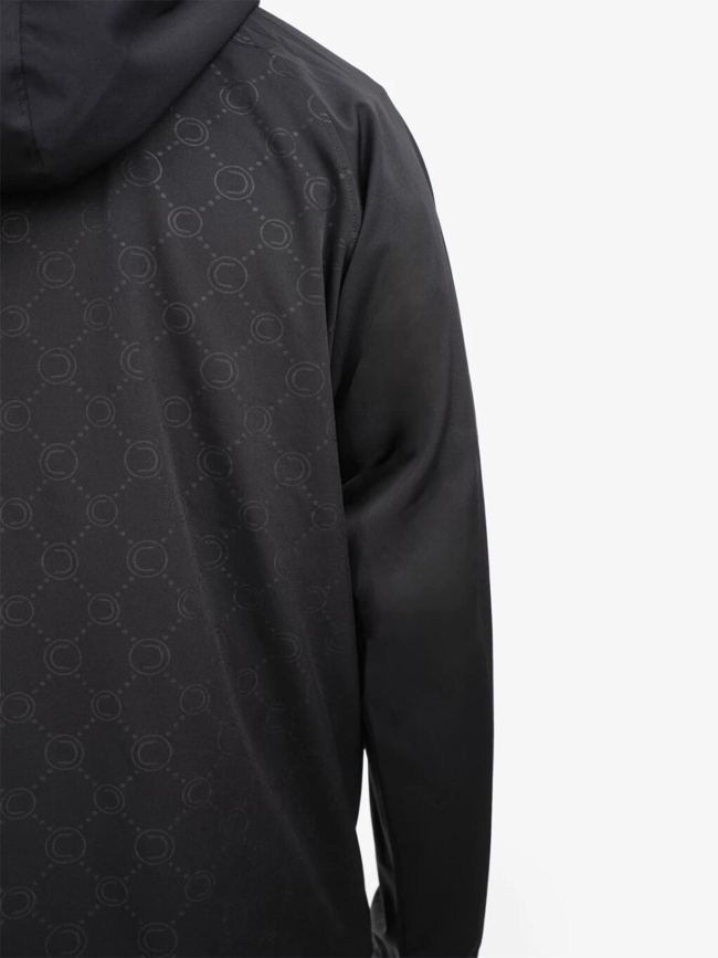 Veste à capuche zippée noir homme - Chabrand