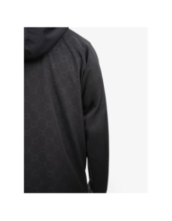 Veste à capuche zippée noir homme - Chabrand