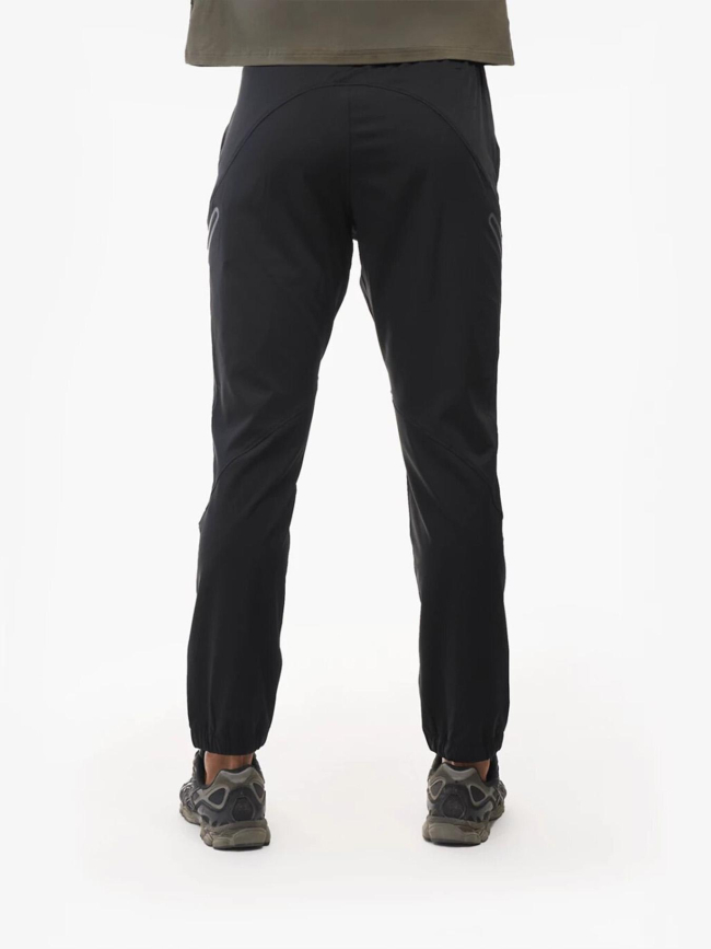 Pantalon jogging zippé noir homme - Chabrand