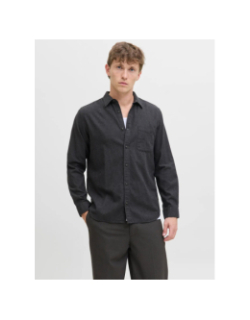 Chemise à manches longues jjeclassic anthracite homme - Jack & Jones