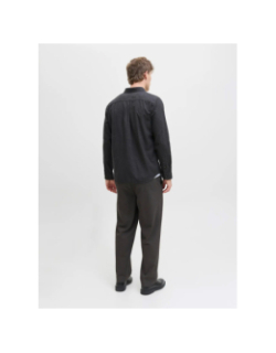 Chemise à manches longues jjeclassic anthracite homme - Jack & Jones