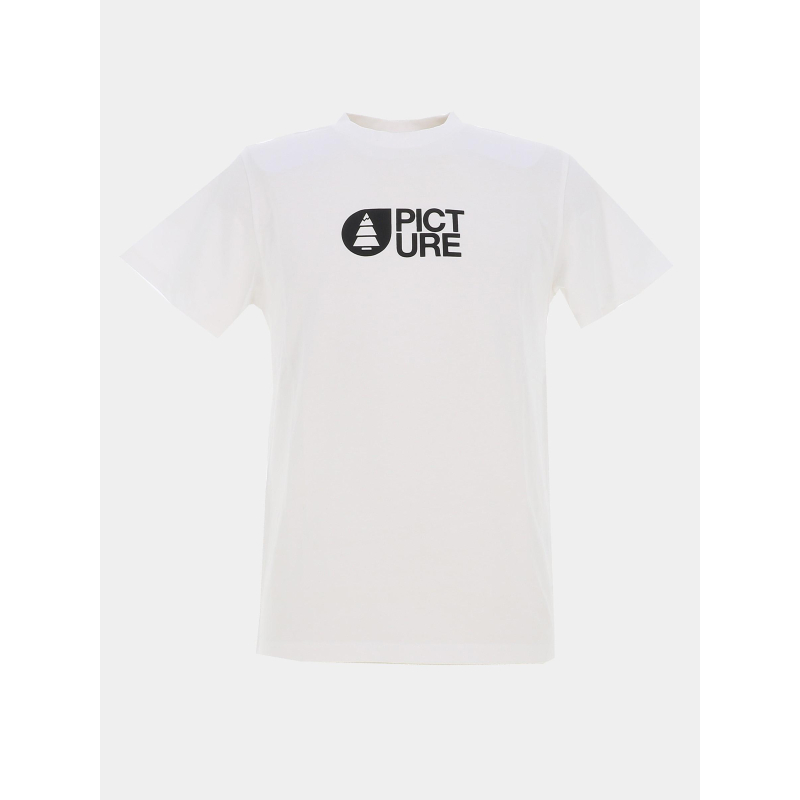 T-shirt à manches courtes basement classic blanc homme - Picture