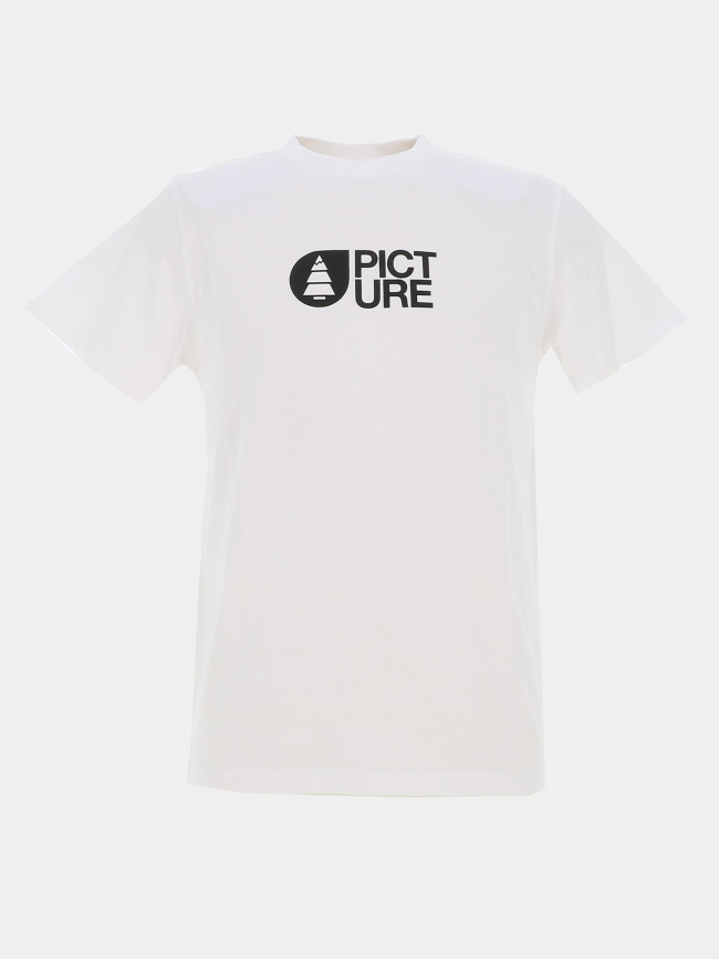 T-shirt à manches courtes basement classic blanc homme - Picture