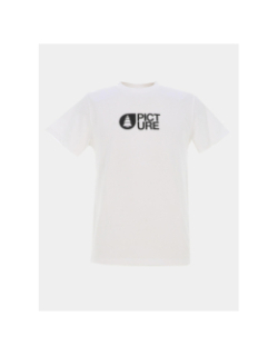 T-shirt à manches courtes basement classic blanc homme - Picture