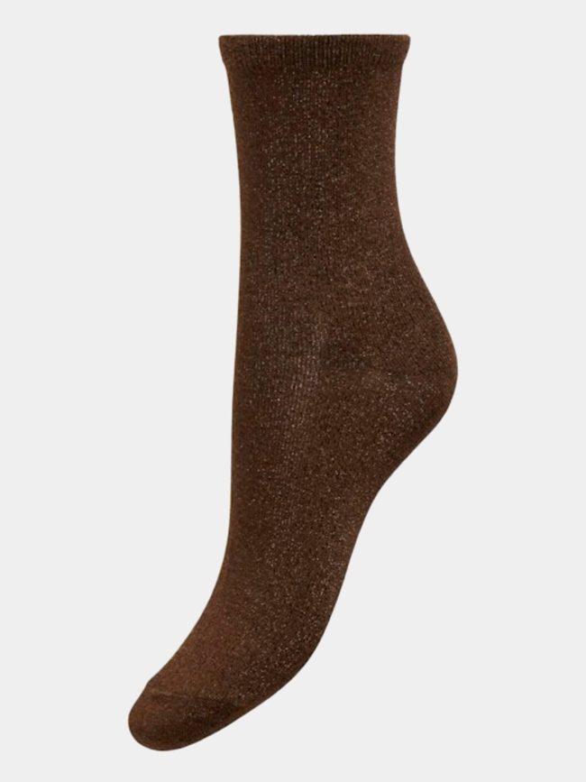 3 paires de chaussettes pailletées gracie beige femme - Only