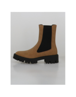 Boots onlbetty beige femme - Only