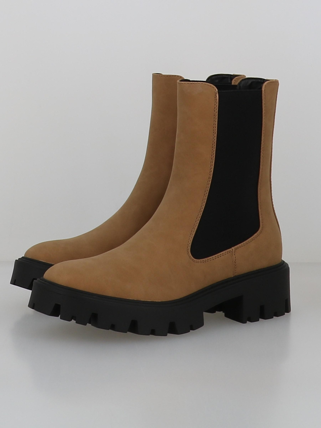 Boots onlbetty beige femme - Only