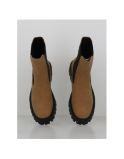 Boots onlbetty beige femme - Only