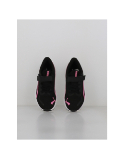 Baskets pounce lite noir et rose enfant - Puma