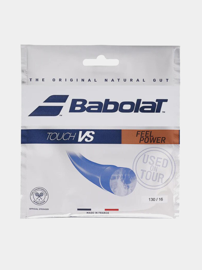 Cordage de tennis touch vs feel power boyau naturel - Babolat