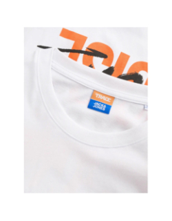 T-shirt trace music blanc homme - Jack & Jones