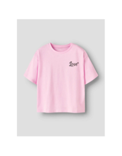 T-shirt à manches courtes naomi rose fille - Name It