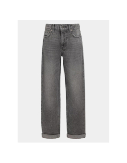 Jean dad pant taille ajustable gris enfant - Teddy Smith