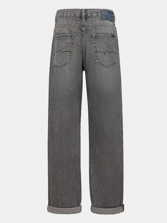 Jean dad pant taille ajustable gris enfant - Teddy Smith