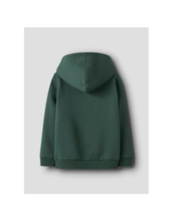 Sweat à capuche nole vert enfant - Name It