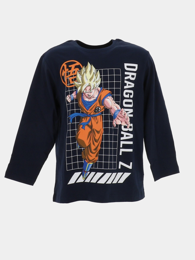 T-shirt à manches longues malvi dragon ball marine enfant - Name It