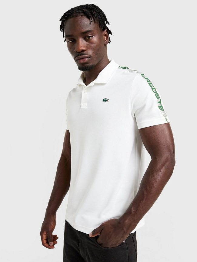 Polo à manches courtes technical blanc homme - Lacoste