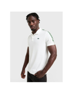 Polo à manches courtes technical blanc homme - Lacoste