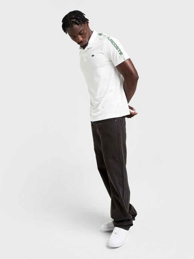 Polo à manches courtes technical blanc homme - Lacoste