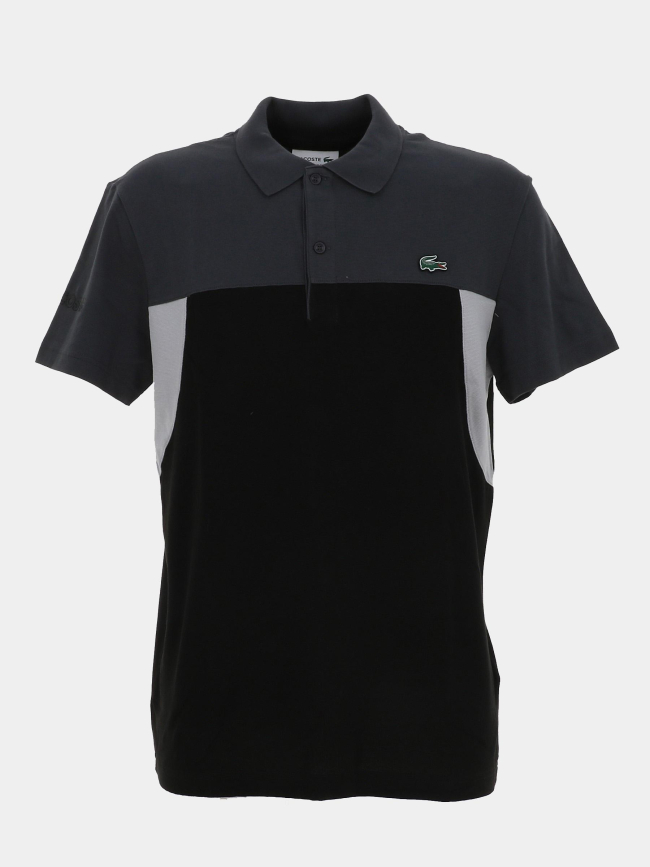 Polo à manches courtes urban noir homme - Laoste