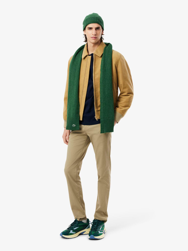 T-shirt urban uni bleu marine homme - Lacoste