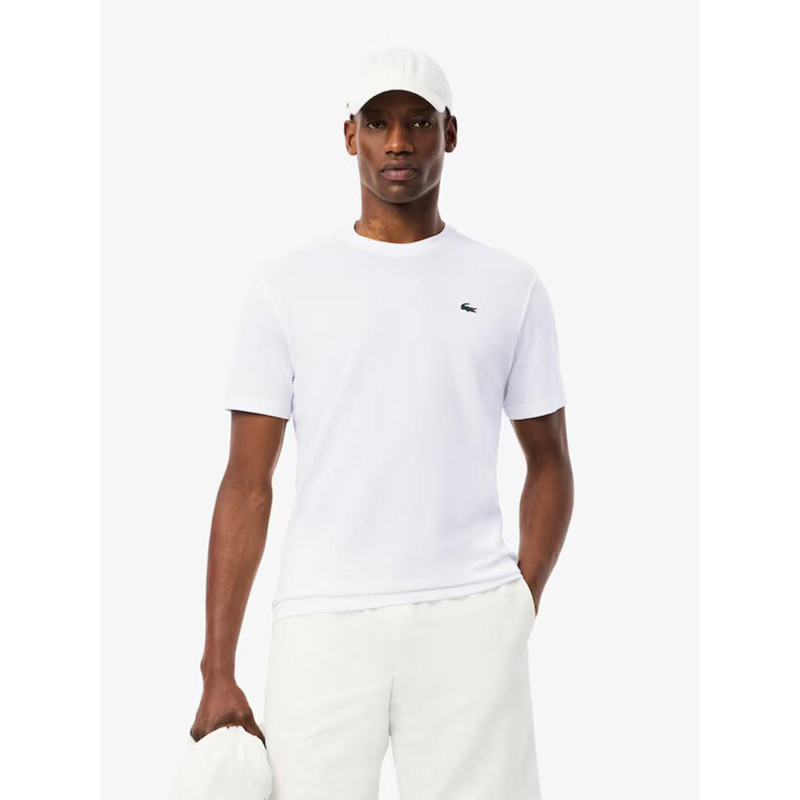 T-shirt urban uni blanc homme - Lacoste