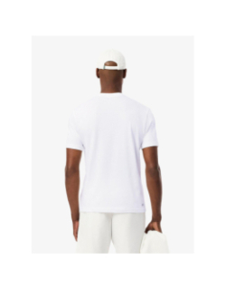 T-shirt urban uni blanc homme - Lacoste