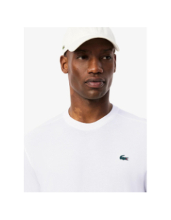T-shirt urban uni blanc homme - Lacoste