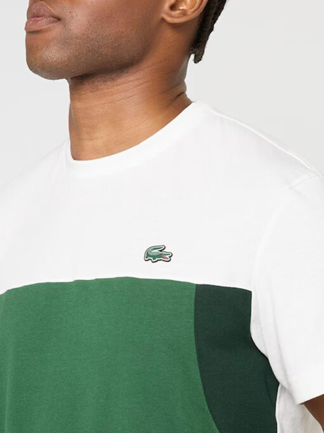 T-shirt à manches courtes urban blanc homme - Lacoste