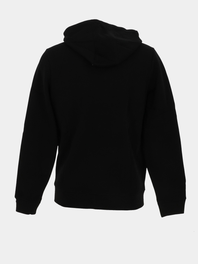 Sweat zippé à capuche logo noir homme - Sun Valley